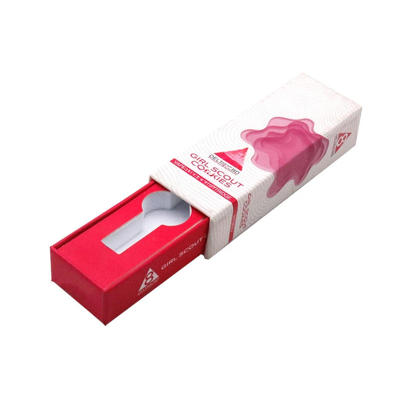 High Quality Custom 3ml Oil Cartridge Packaging Child-Resistant Recycled Paper Boxes with Embossing and Matt Lamination