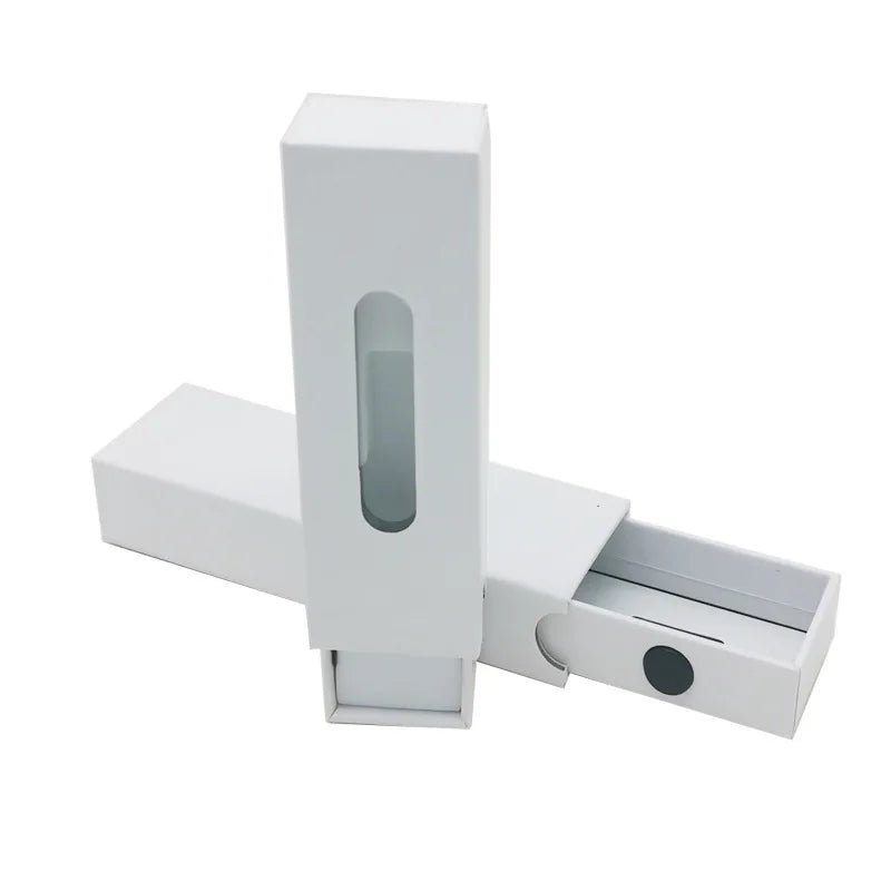 Custom Child-Resistant Packaging Boxes for Empty Cartridges Embossed Matt Lamination for Photo Frame Use