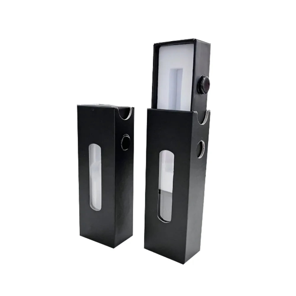 Child-Resistant 1 Gram 0.5ml/1ml Cartridge Paperboard Packaging Embossed Slide Empty Drawer Boxes for Candles