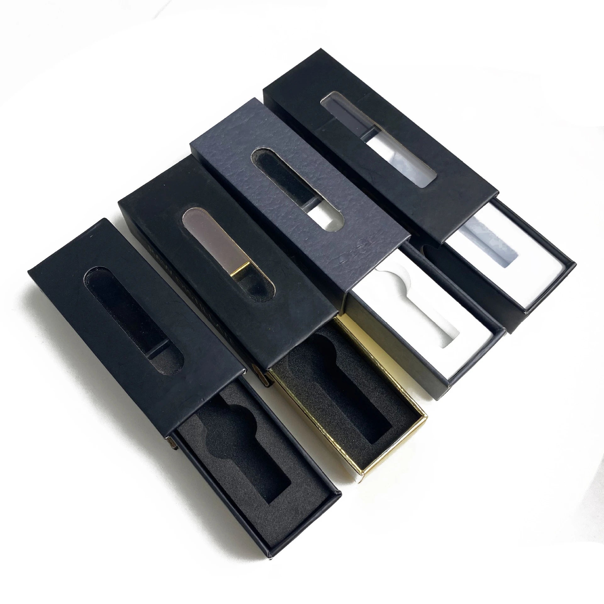 Custom CR Packaging Box for Cosmetics Extension Perfume Jewelry Recycled Paper Material Featuring Embossed Matt Laminated Finish