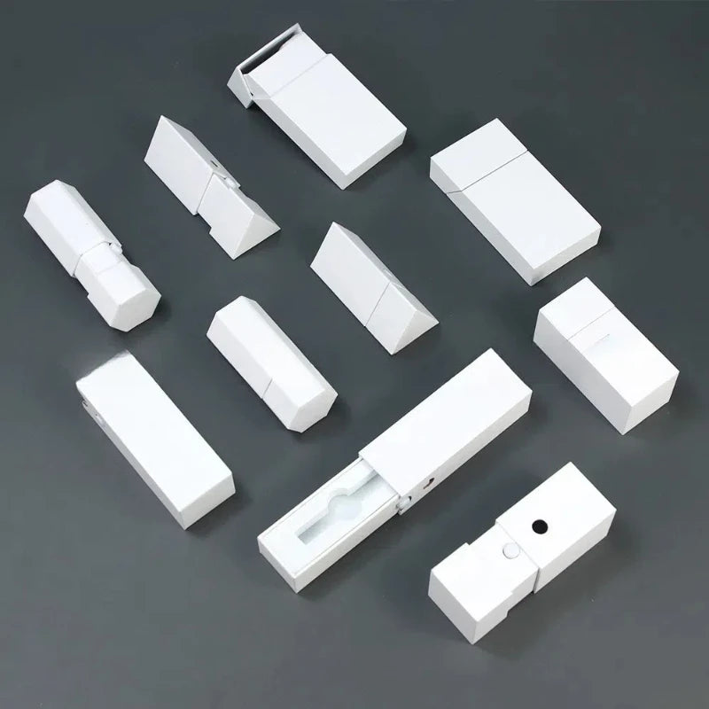 Custom Printed Childproof Child Resistant Reusable Paper Cardboard Cartridge Drawer Box Foam Insert Featuring Embossed Printing