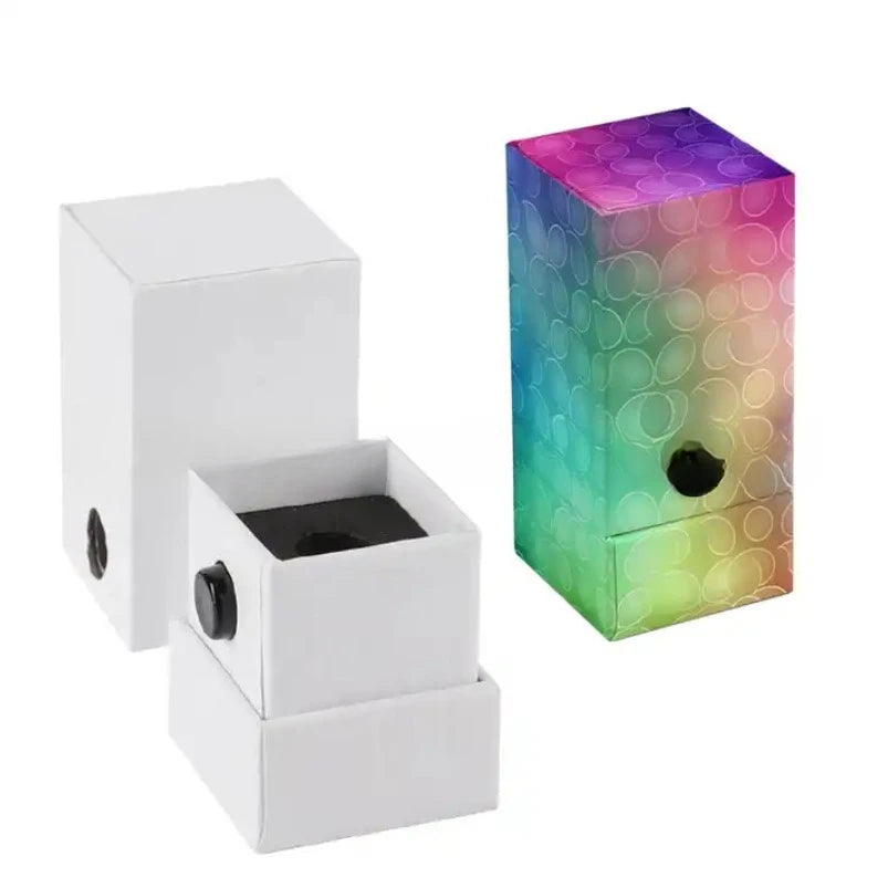 Custom High Quality Child Resistant Cart Packaging Embossed Child Proof Cartridge Boxes for Use with Photo Frames