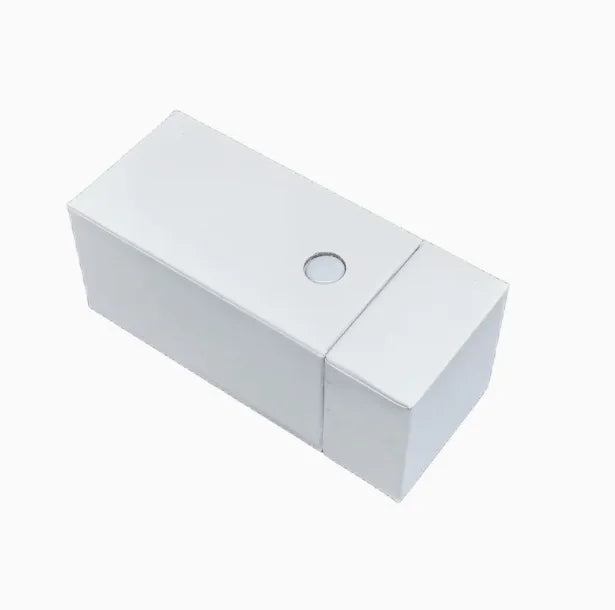 Custom Child-Resistant Rigid Cardboard Paper Gift Box Sliding Mechanism Embossed Design Matt Lamination Recycled Materials for