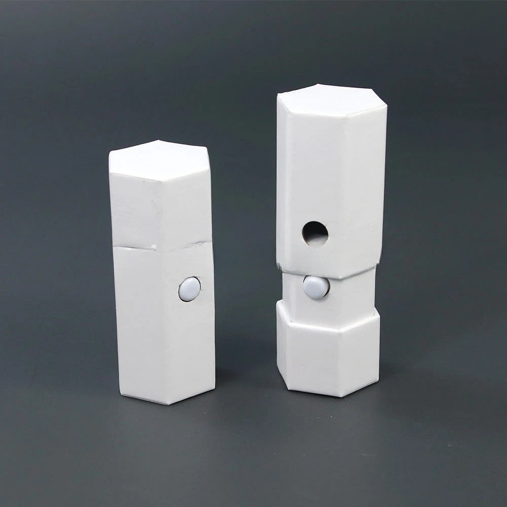 Child-Resistant Packaging Boxes Window Recycled Materials Glossy Matt Lamination Featuring Embossed Design for Child-Protection