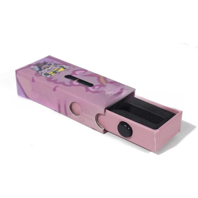 1ml Cartridge and Box Recycled Drawer Paper Box with Glossy & Matt Lamination & Embossing White Cartridge Box